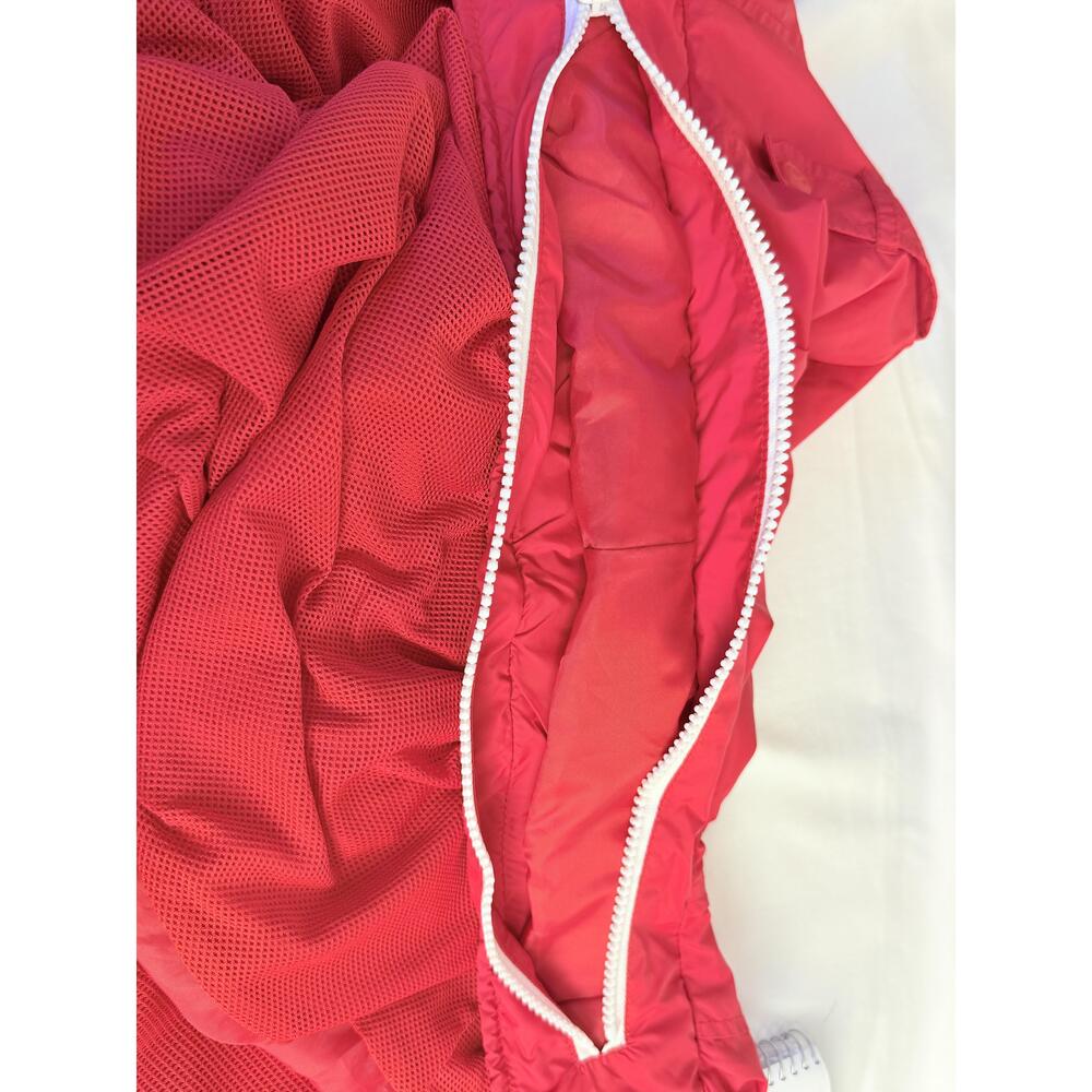 Ecko Unlimited Womens Red Front Zipper Multiple Pockets Windbreaker Jacket M - Picture 15 of 15